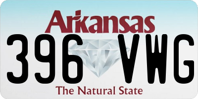 AR license plate 396VWG