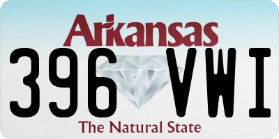 AR license plate 396VWI