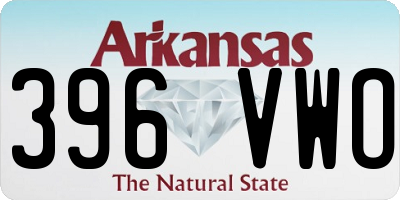 AR license plate 396VWO