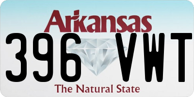 AR license plate 396VWT