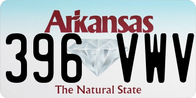 AR license plate 396VWV
