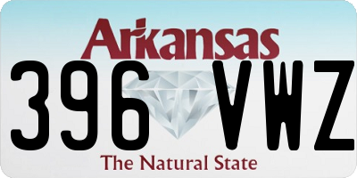 AR license plate 396VWZ