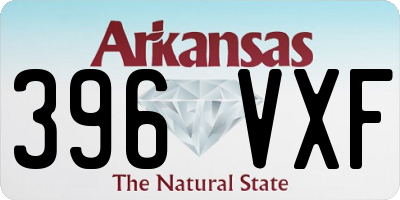 AR license plate 396VXF