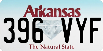 AR license plate 396VYF