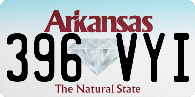 AR license plate 396VYI
