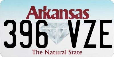 AR license plate 396VZE