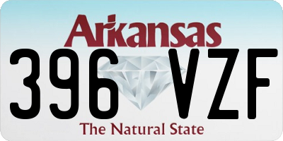 AR license plate 396VZF