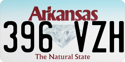 AR license plate 396VZH