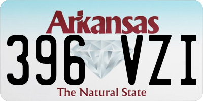 AR license plate 396VZI