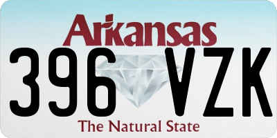 AR license plate 396VZK