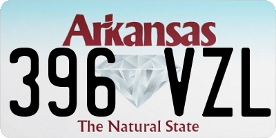 AR license plate 396VZL