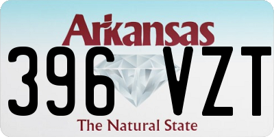 AR license plate 396VZT