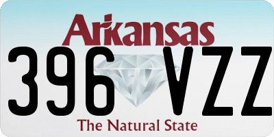 AR license plate 396VZZ