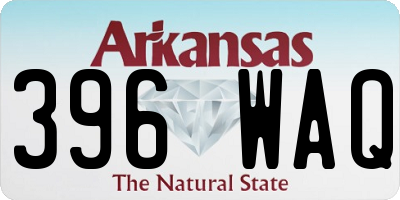 AR license plate 396WAQ