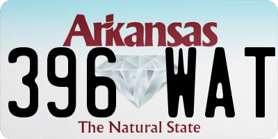 AR license plate 396WAT