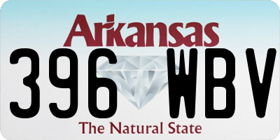 AR license plate 396WBV