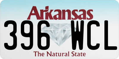 AR license plate 396WCL