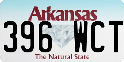 AR license plate 396WCT
