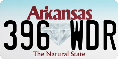 AR license plate 396WDR