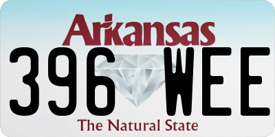 AR license plate 396WEE