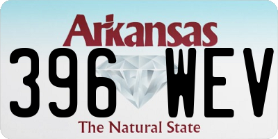 AR license plate 396WEV