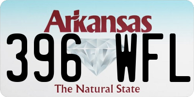 AR license plate 396WFL