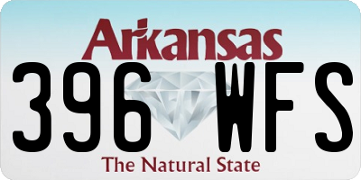 AR license plate 396WFS