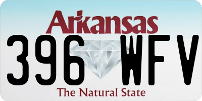 AR license plate 396WFV