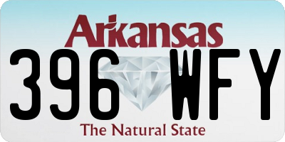 AR license plate 396WFY