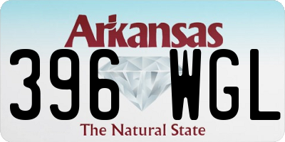 AR license plate 396WGL