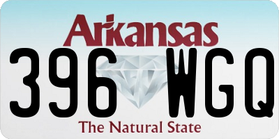 AR license plate 396WGQ