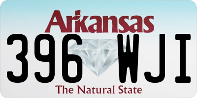 AR license plate 396WJI