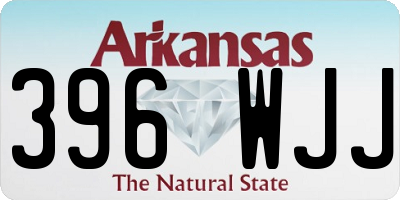 AR license plate 396WJJ