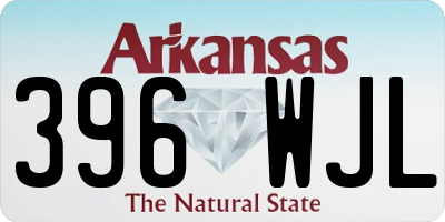 AR license plate 396WJL