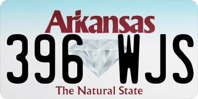 AR license plate 396WJS