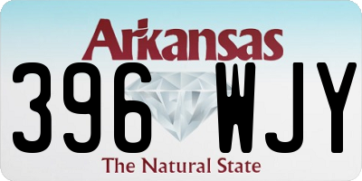 AR license plate 396WJY
