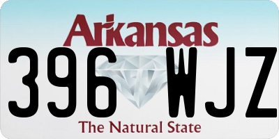 AR license plate 396WJZ
