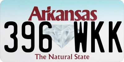 AR license plate 396WKK
