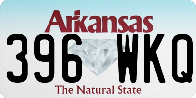 AR license plate 396WKQ