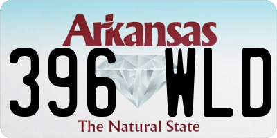AR license plate 396WLD