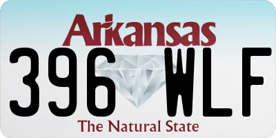AR license plate 396WLF