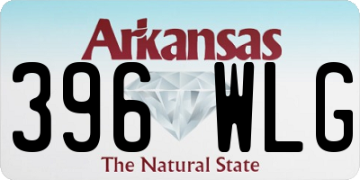 AR license plate 396WLG