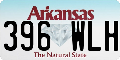 AR license plate 396WLH