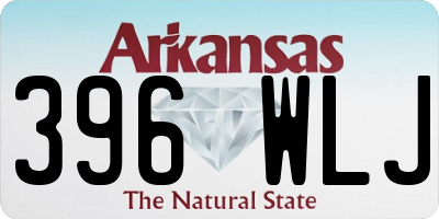 AR license plate 396WLJ