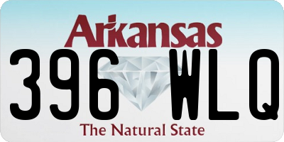 AR license plate 396WLQ