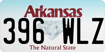 AR license plate 396WLZ