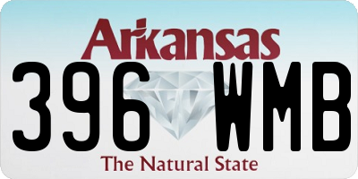 AR license plate 396WMB
