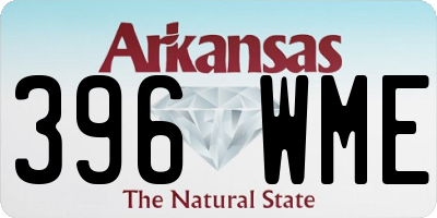 AR license plate 396WME