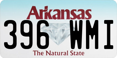 AR license plate 396WMI