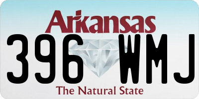 AR license plate 396WMJ